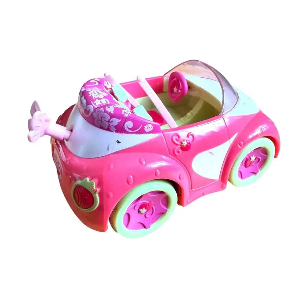 2009 Hasbro Strawberry Shortcake Berry Cruiser RC Remote Control Car Tested